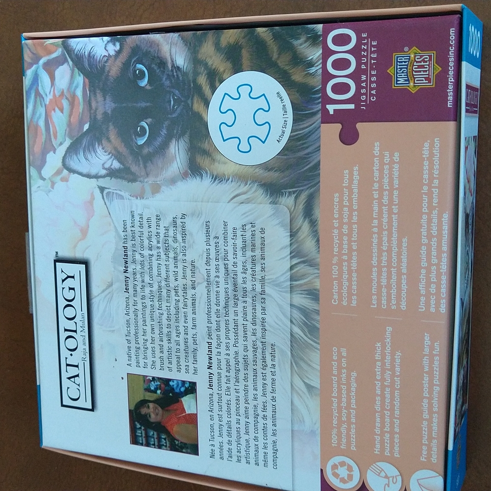 Catology puzzle. Raja and Mulan. 1000 pieces - Picture 4 of 4